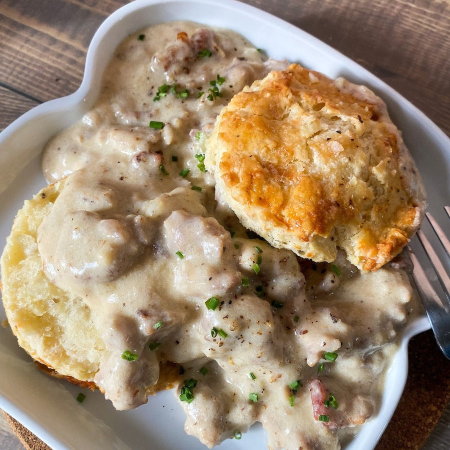 Slow Cooker Sausage Gravy-SKORDO