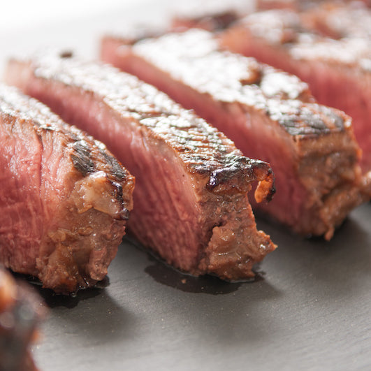 Rib-Eye Steak with Porcini Jus