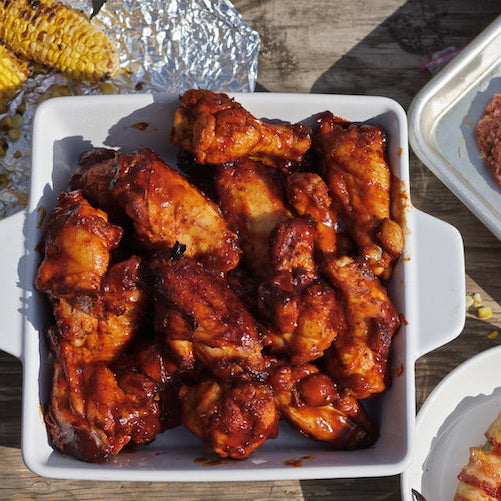 Smoked North Carolina Chicken Wings