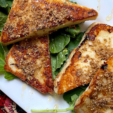 Dukkah Encrusted Halloumi