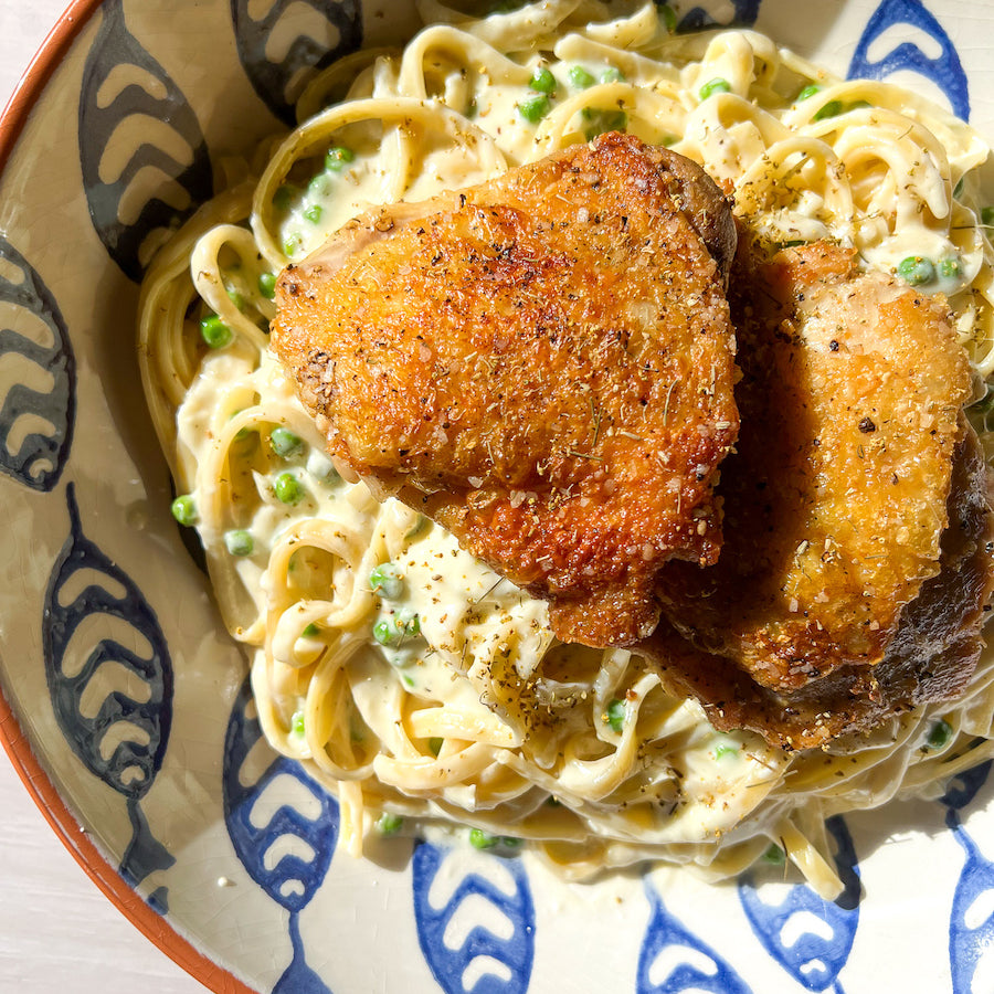 Chicken Alfredo + Fennel Pollen