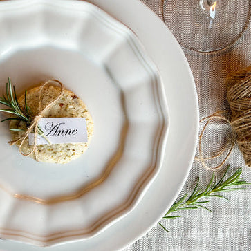 Rosemary Juniper Shortbread Cookies
