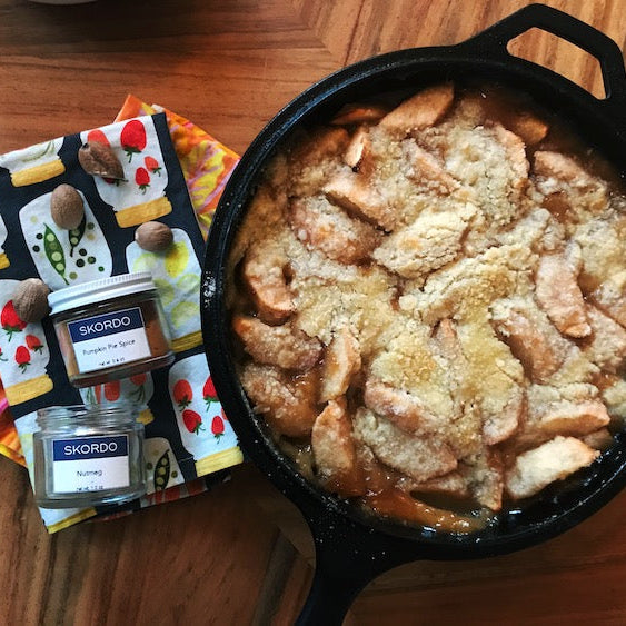 Apple Crisp with Pumpkin Pie Spice