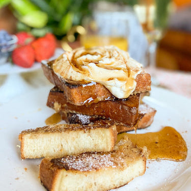 French Toast with Posy Sugar