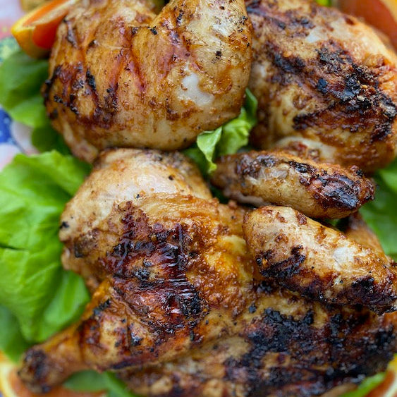 Vietnamese Rub Spatchcock Chicken