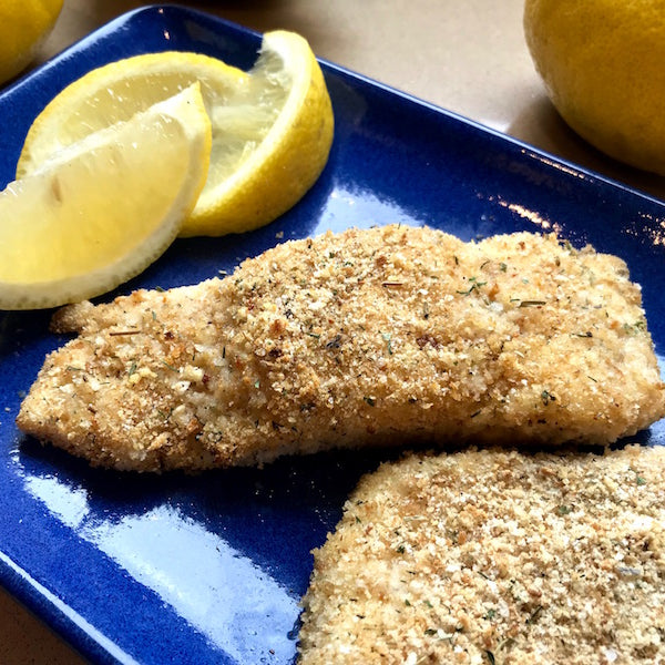 Lemon and Herb Crusted Haddock