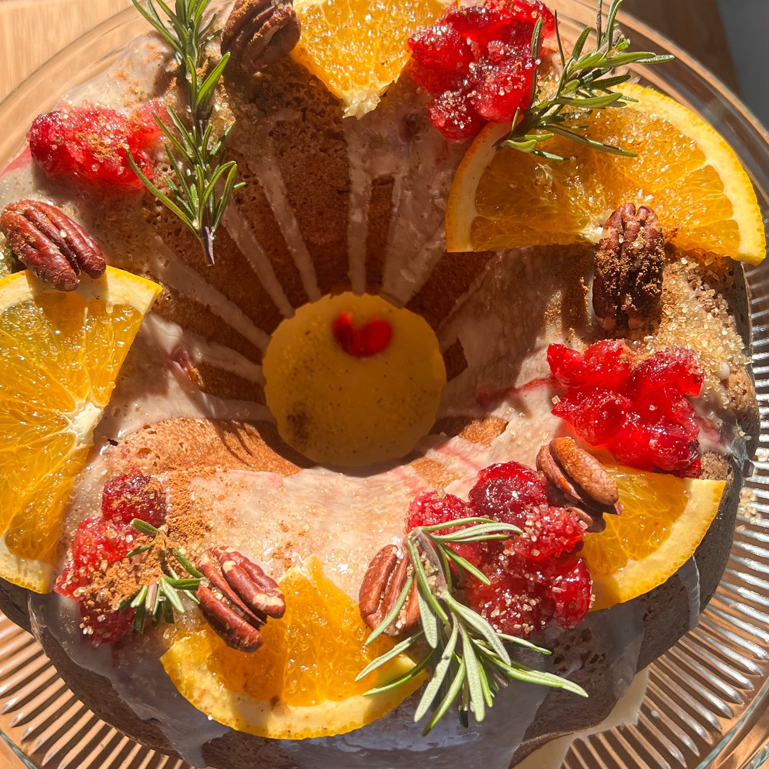 Cranberry Bundt Cake