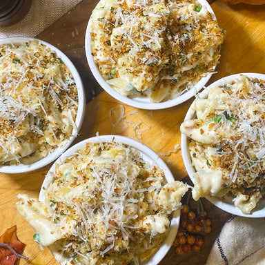 Black Truffle Mac + Cheese-SKORDO