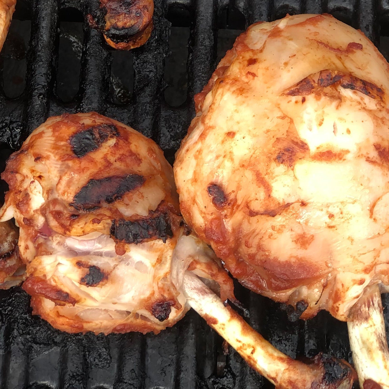 Sweet + Tangy BBQ Chicken Lollipops