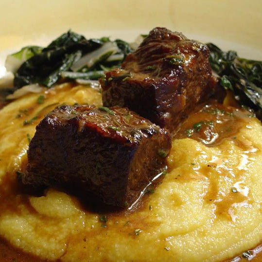 Five Spice Beef Short Ribs with Parsnip Purée