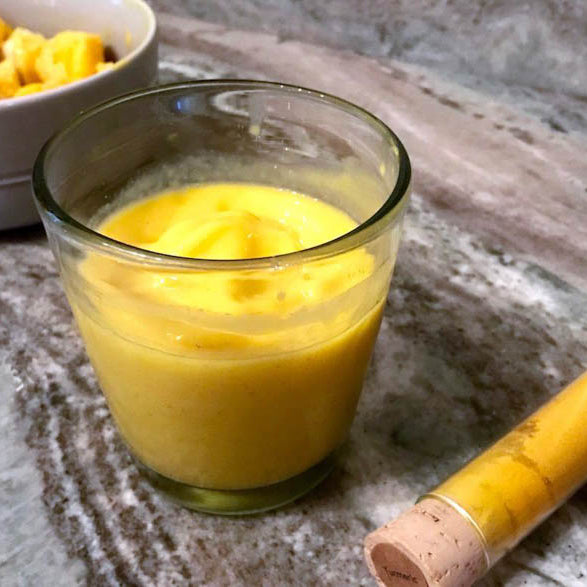 Golden Turmeric Mango Smoothie