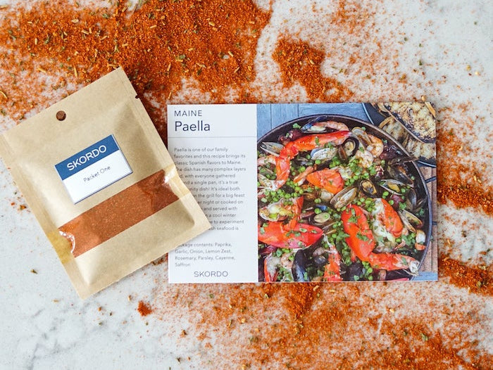 Introducing: Maine Paella, Our New Recipe Kit-SKORDO Kitchen Blog