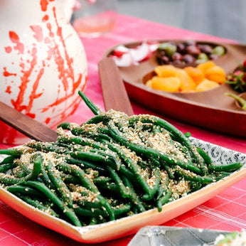 Recipe Box-Room Temperature Hericots Verts with Black Truffle + Sesame Recipe-SKORDO-