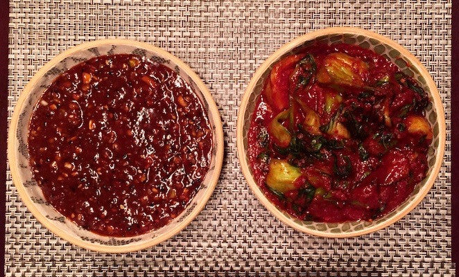 Quick Bok Choy Kimchi and Ssamjang Sauce – SKORDO