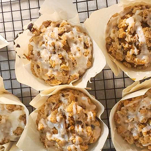 Pumpkin Crumb Muffins
