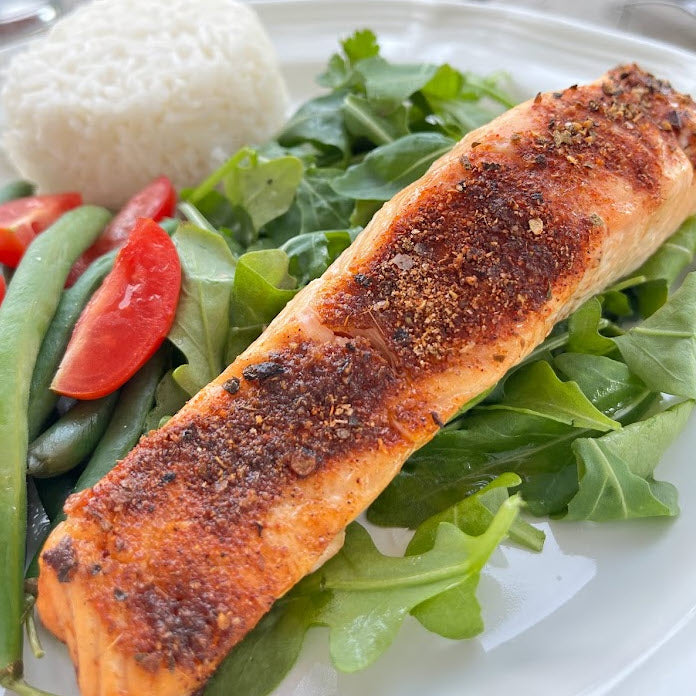 Mrs.GeeFreeLiving's Weeknight Salmon With Our Chipotle Maple Rub