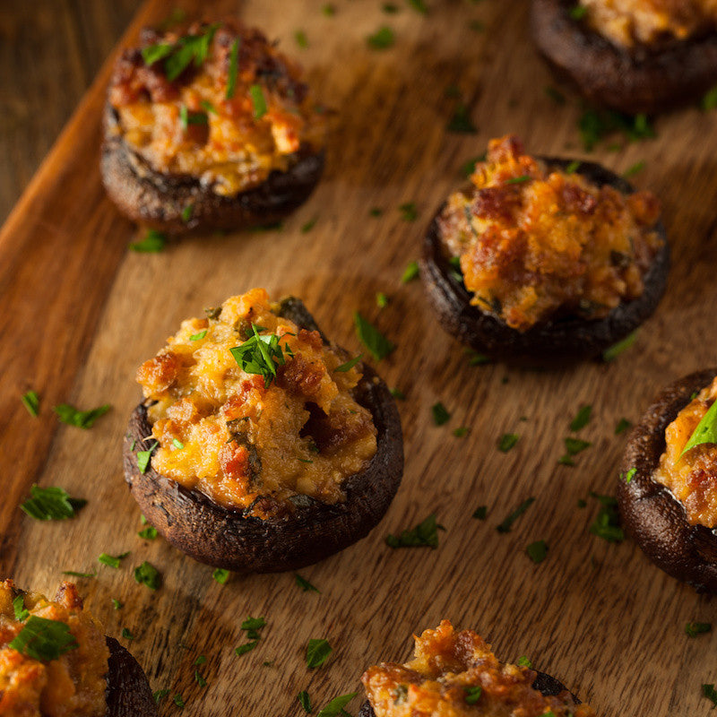 Sausage Stuffed Mushrooms
