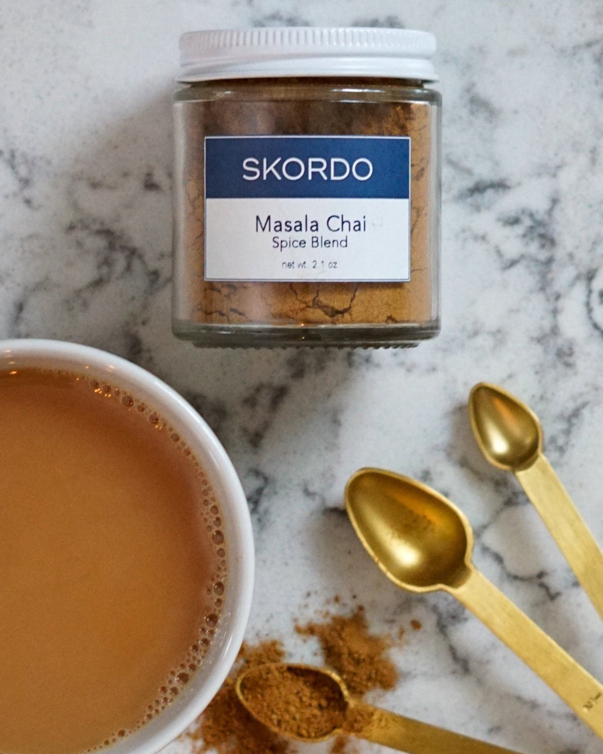 Masala Chai Spice Blend-Ingredients-Fair Winds Flavor-SKORDO
