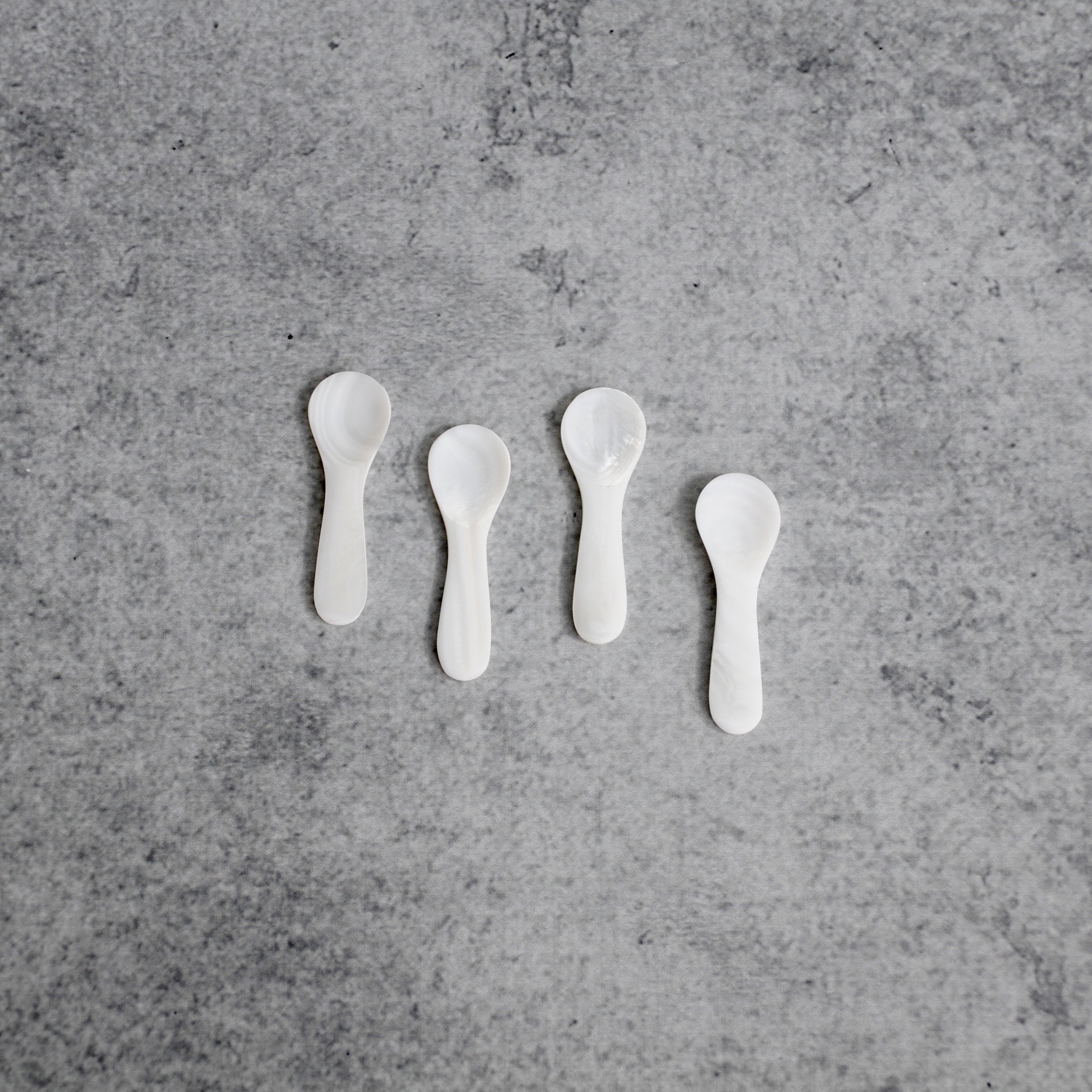 Seashell Mini Spoons - Set of 4-Accessories-SKORDO