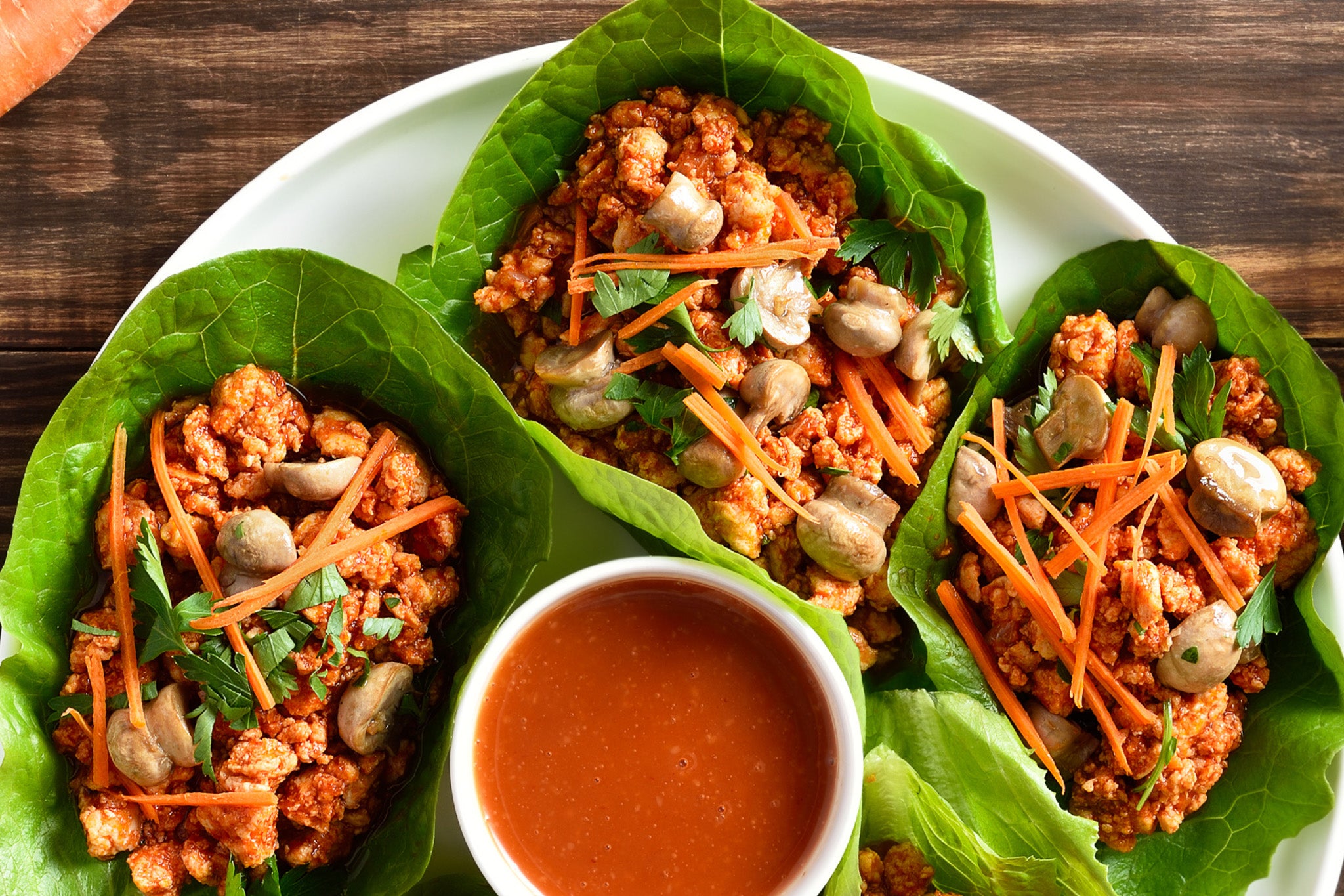 Vietnamese Pork Lettuce Wraps