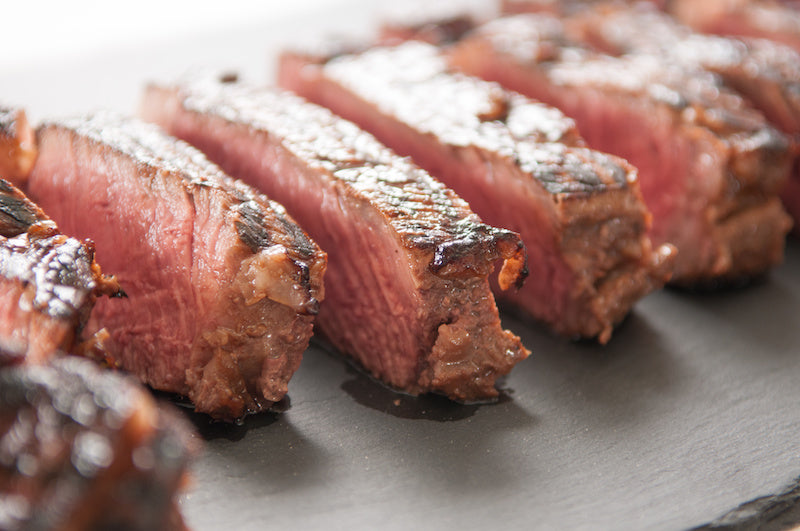 Rib-Eye Steak with Porcini Jus