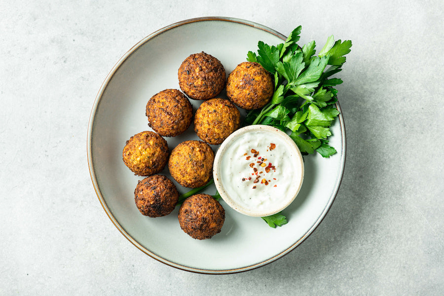 Spiced Falafel