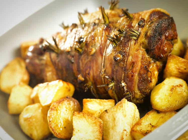 Roasted Greek Lamb