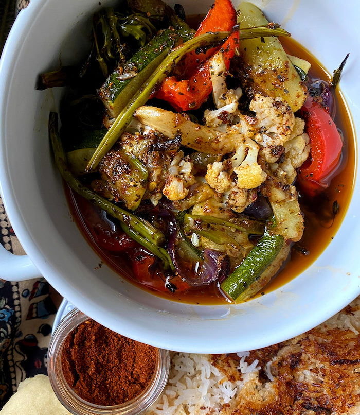 Baharat Roasted Vegetables