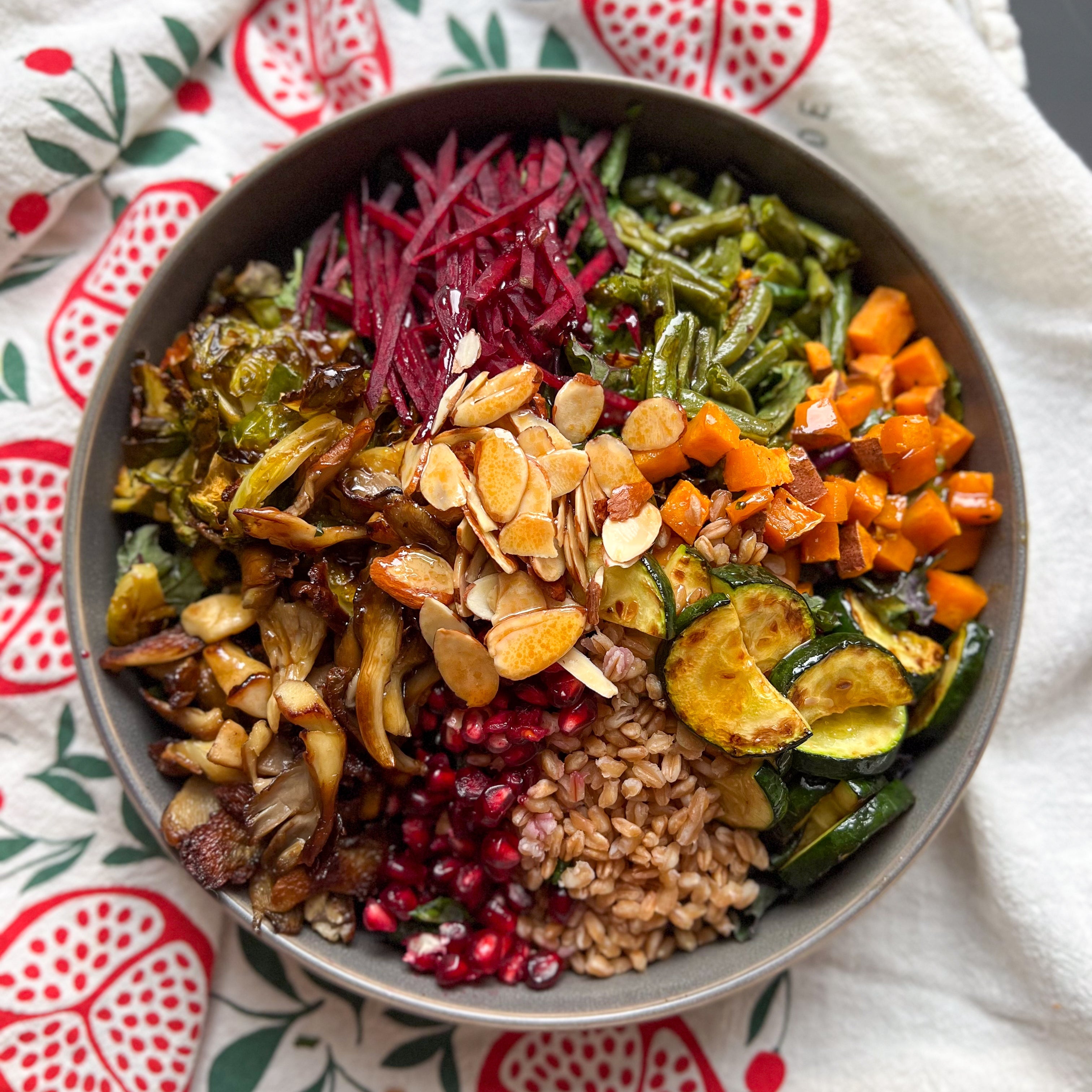 Winter Salad with Balsamic Dressing