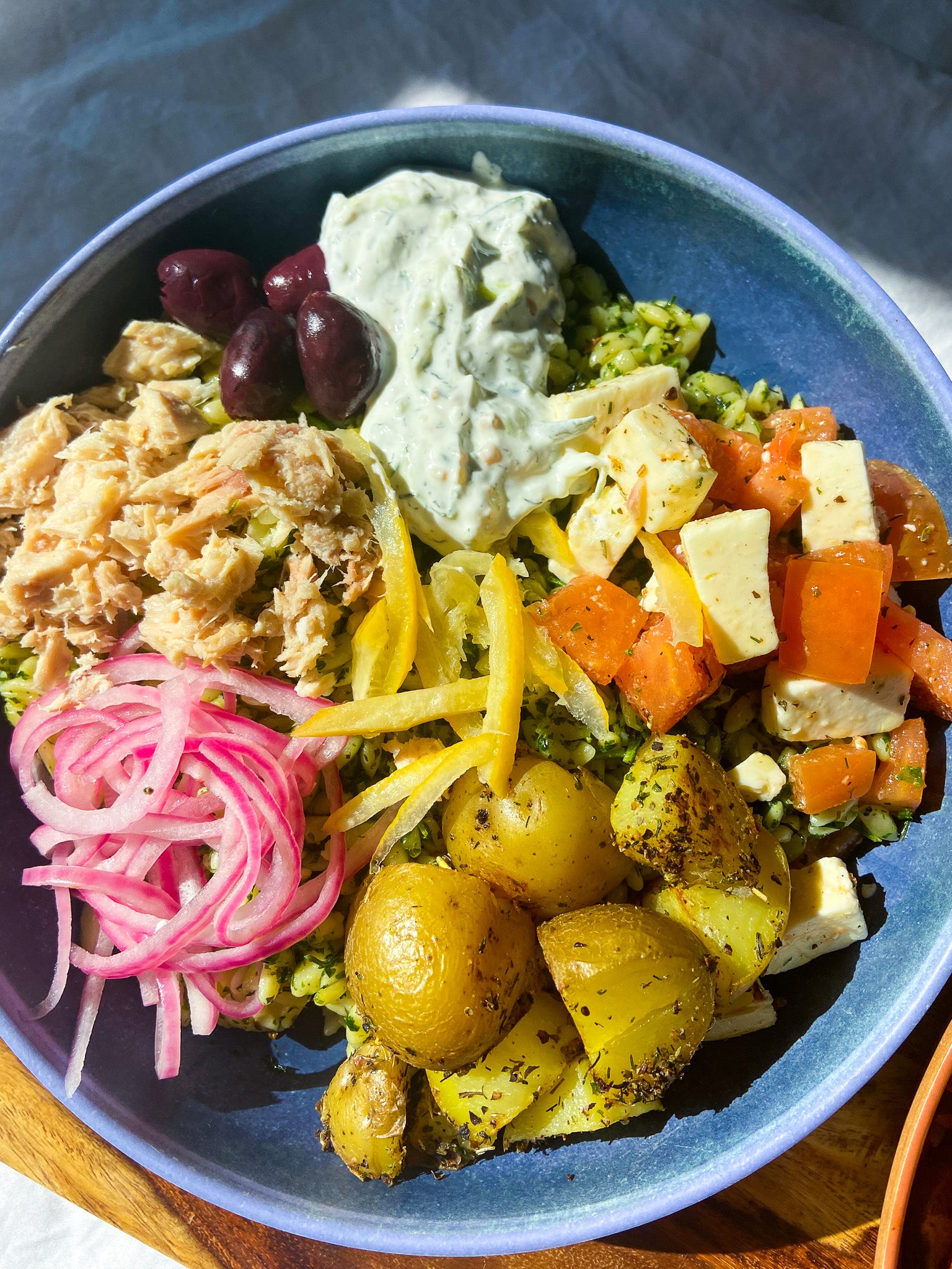 Mediterranean Inspired Grain Bowl