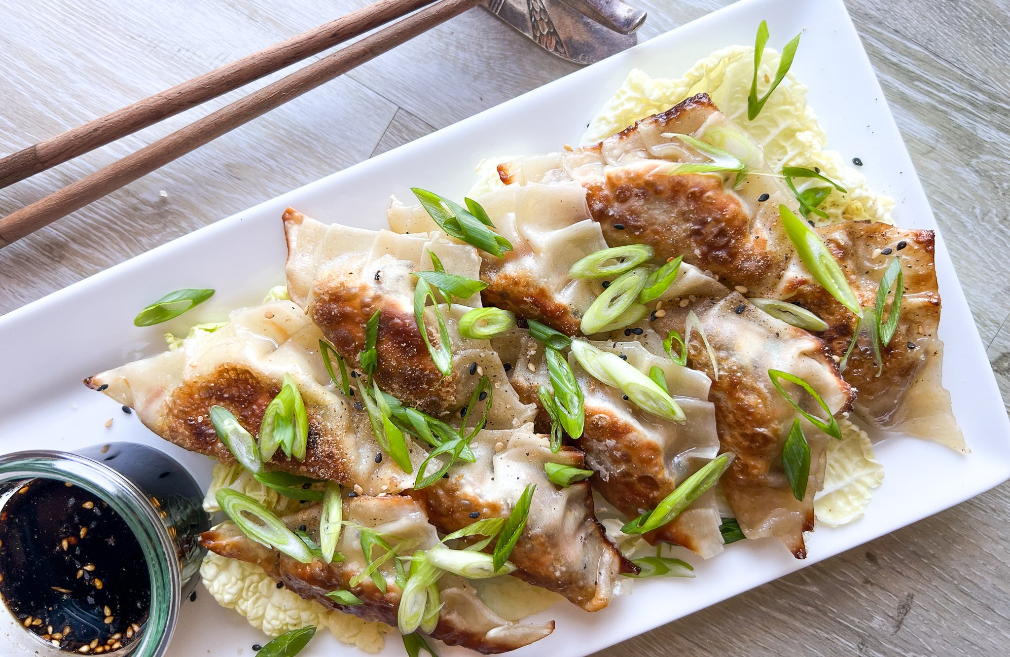 Vegan Mushroom Dumplings