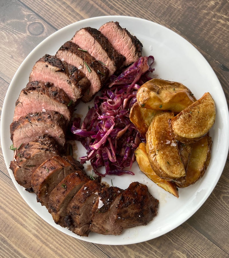 Maine Blueberry Pork Tenderloin