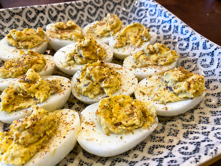 Rosemary Deviled Eggs