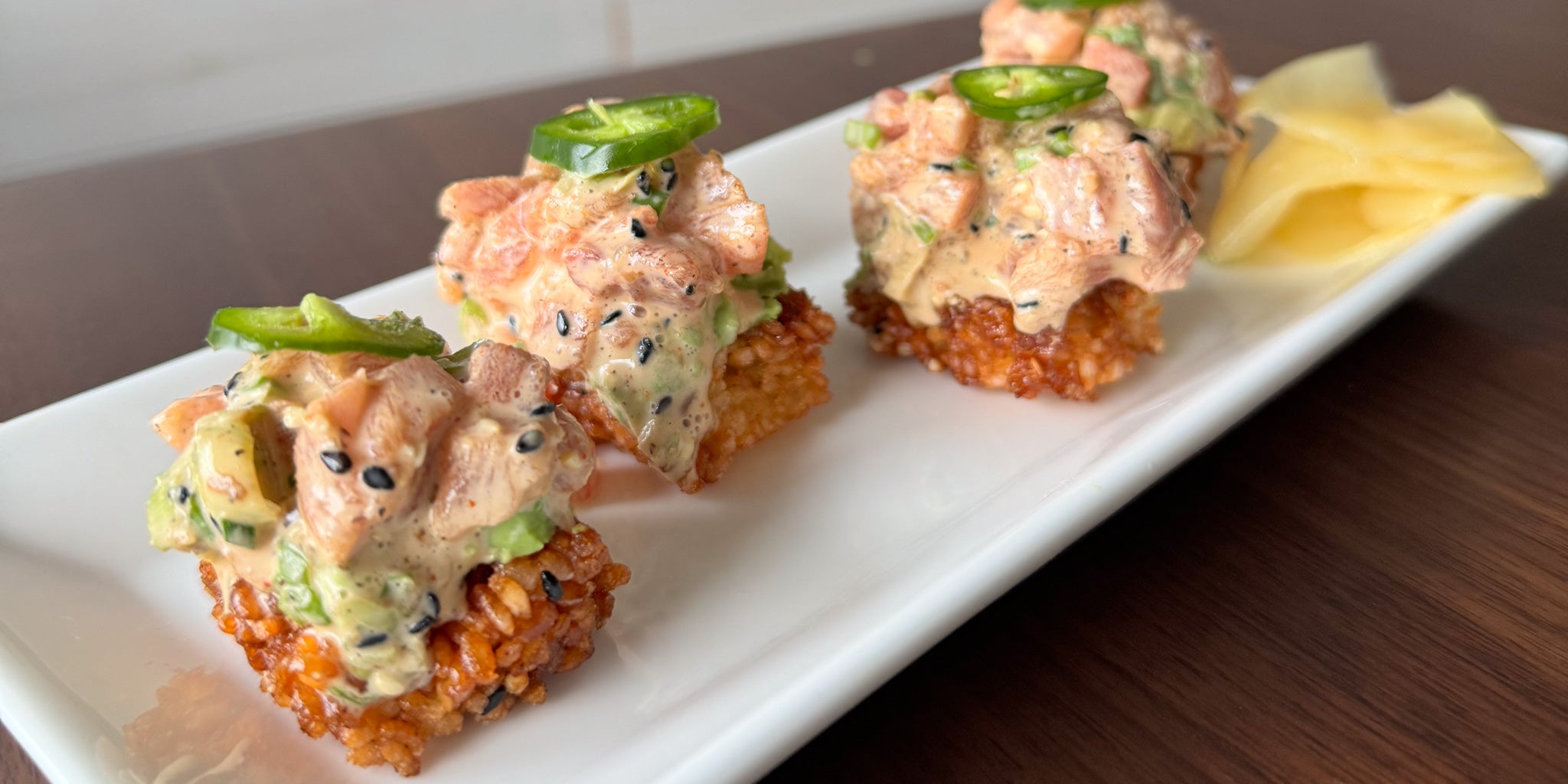 Crispy Rice and Spicy Tuna Bites