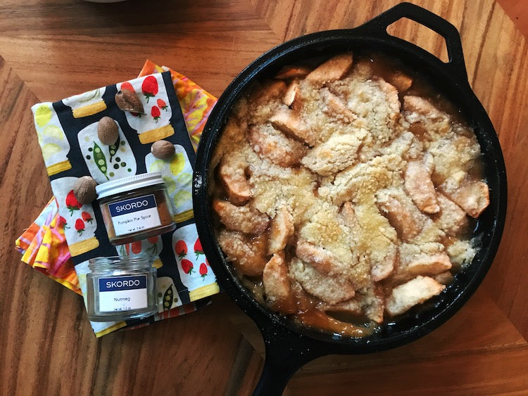 Apple Crisp with Pumpkin Pie Spice