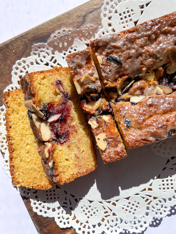 Snacking Cake | Runamok Hibiscus Honey