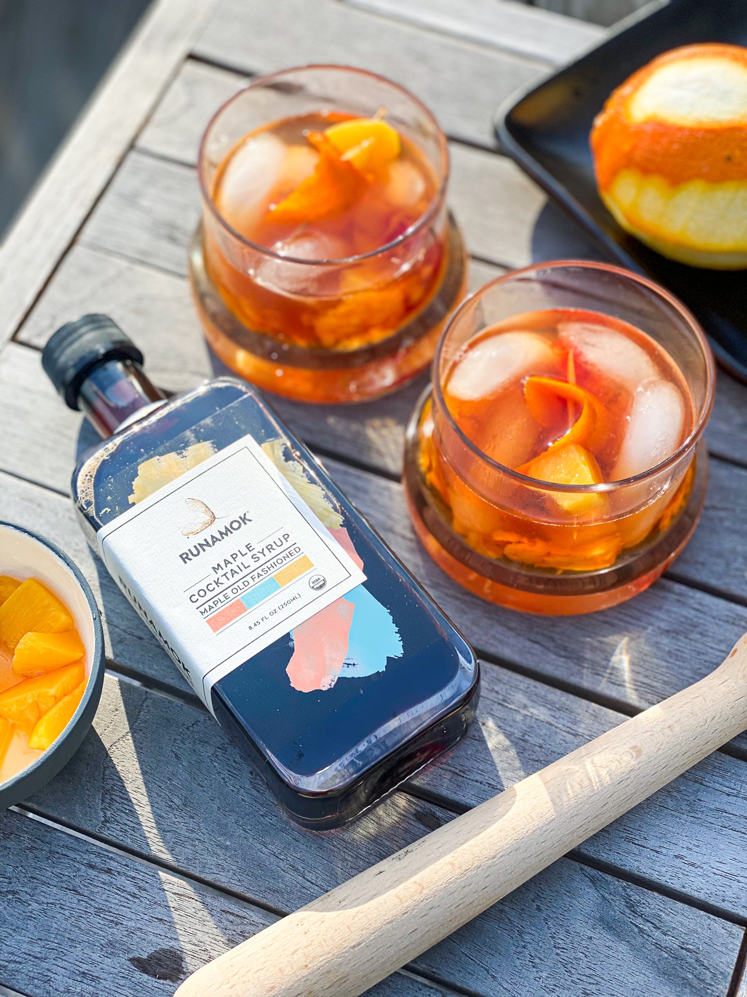 Summer Peach Old Fashioned