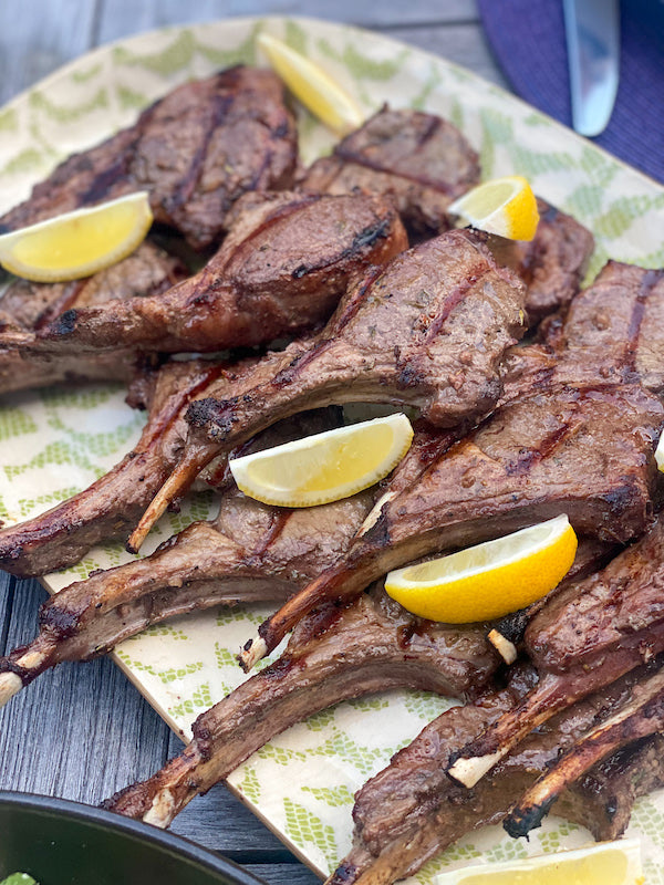 Grilled Greek Lamb Chops