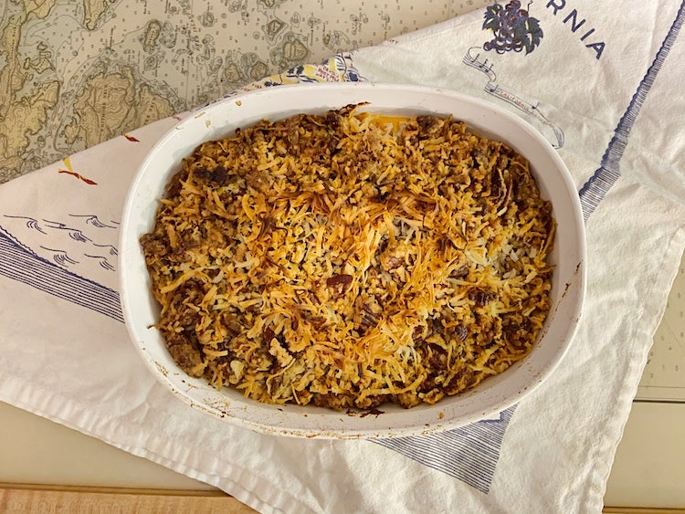 Sweet Potato + Coconut Casserole