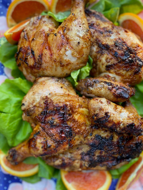 Vietnamese Rub Spatchcock Chicken