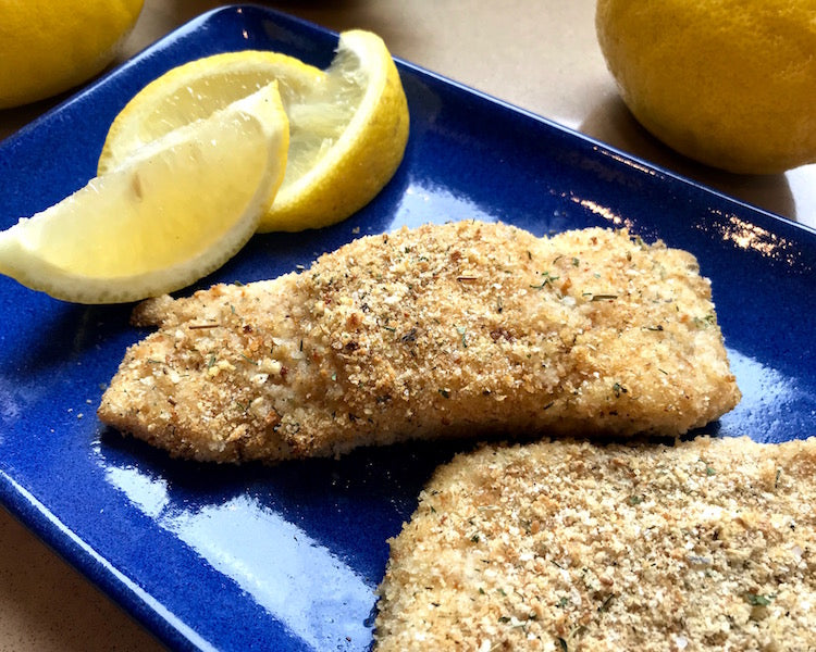 Lemon and Herb Crusted Haddock