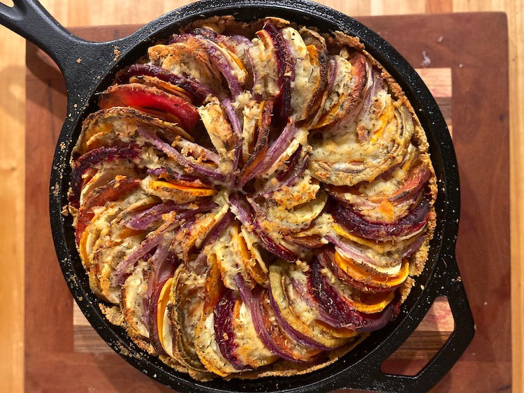 Root Vegetable Tian from Open Kitchen