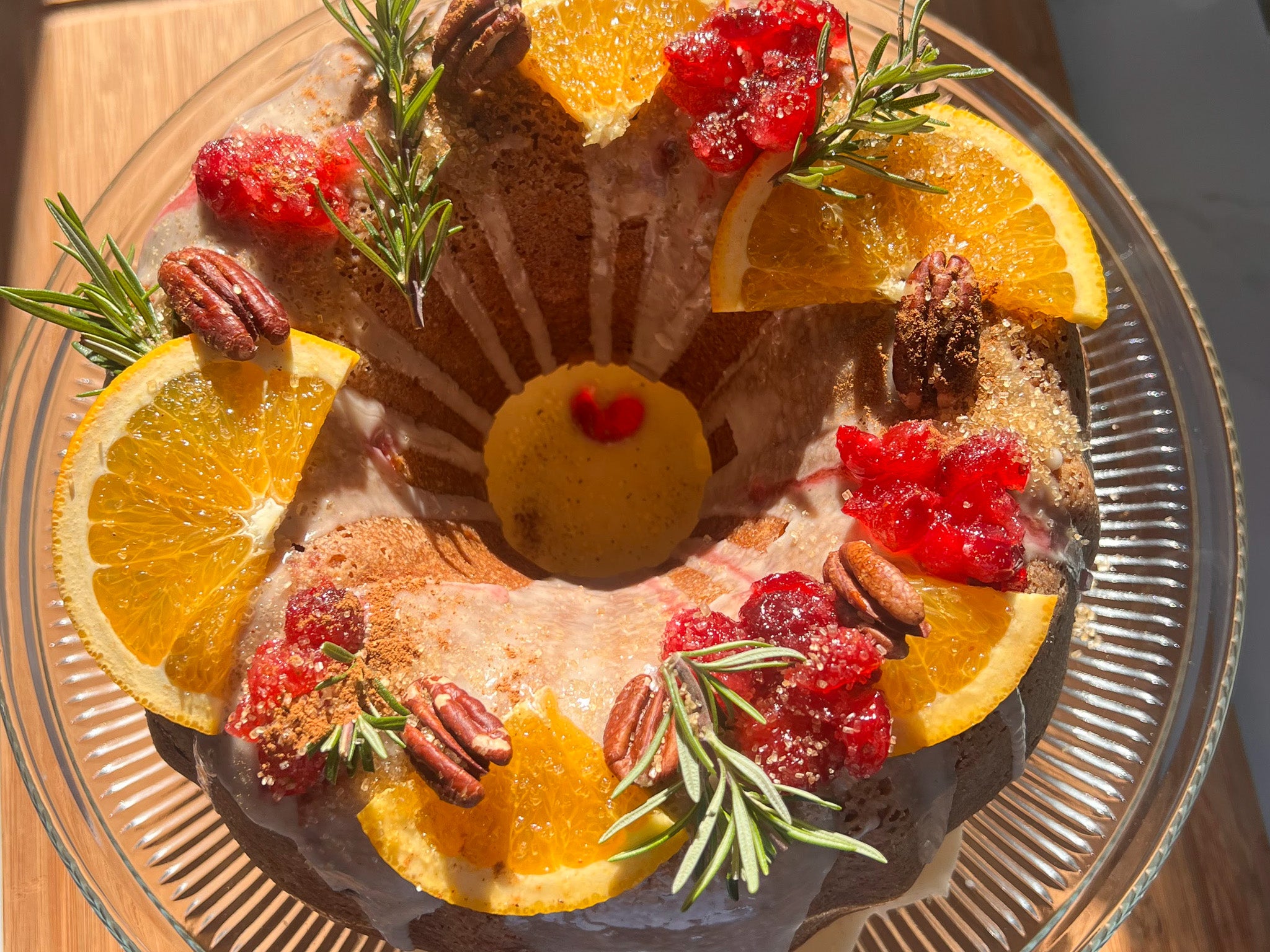 Cranberry Bundt Cake