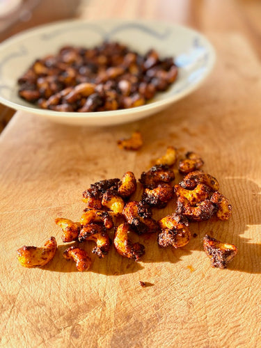 Korean Barbecue Roasted Cashews