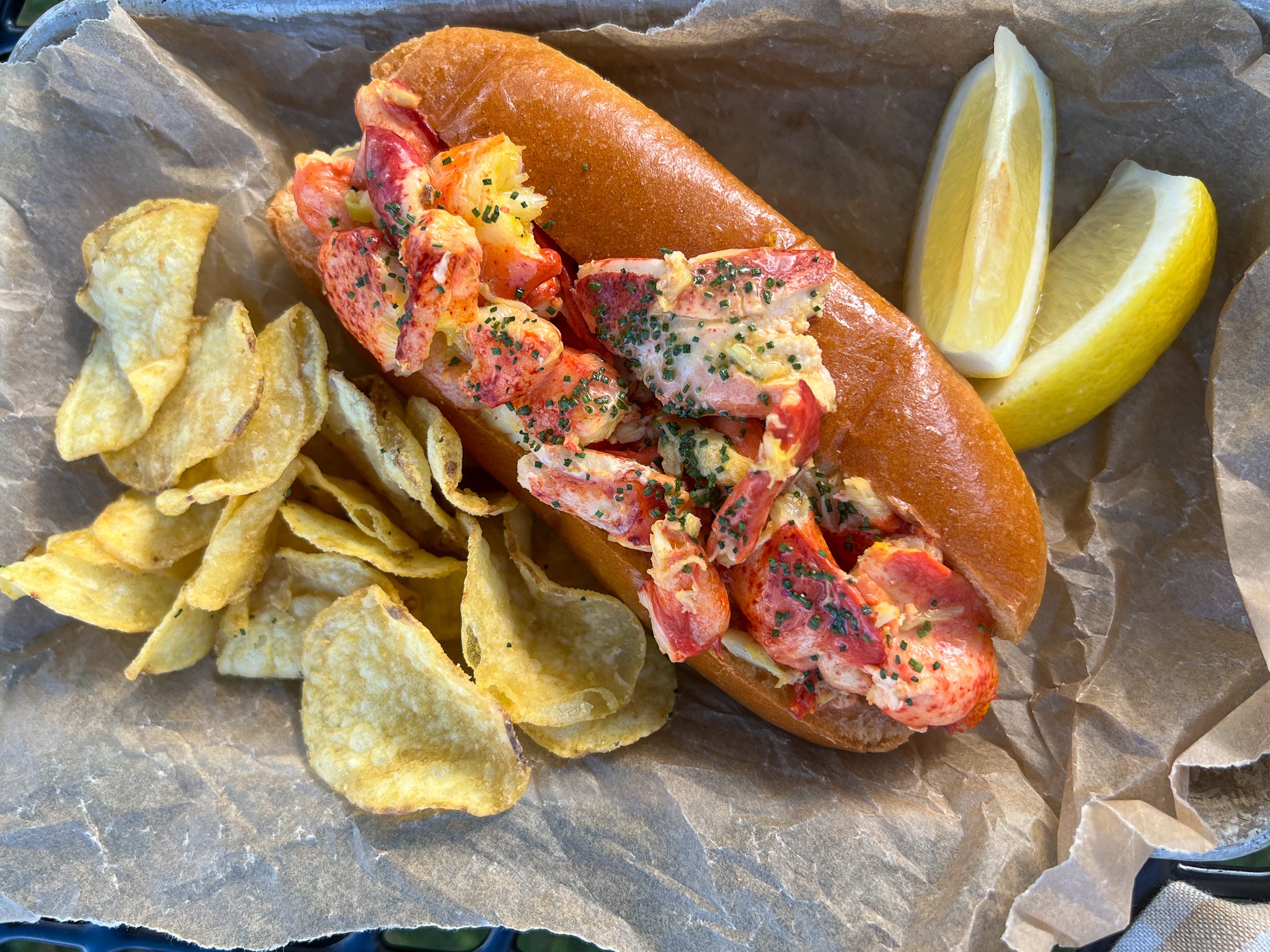 Fennel Saffron Lobster Roll