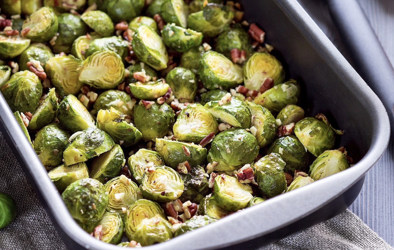 Brussels Sprouts with Shallots and Salt Pork