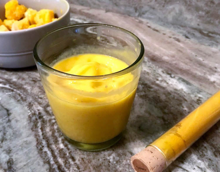 Golden Turmeric Mango Smoothie