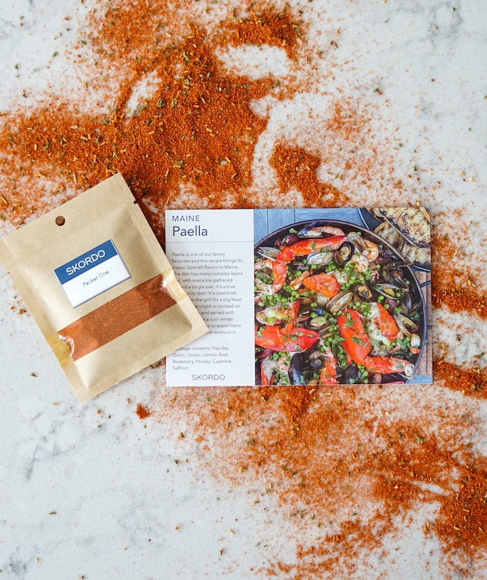 Introducing: Maine Paella, Our New Recipe Kit-SKORDO Kitchen Blog