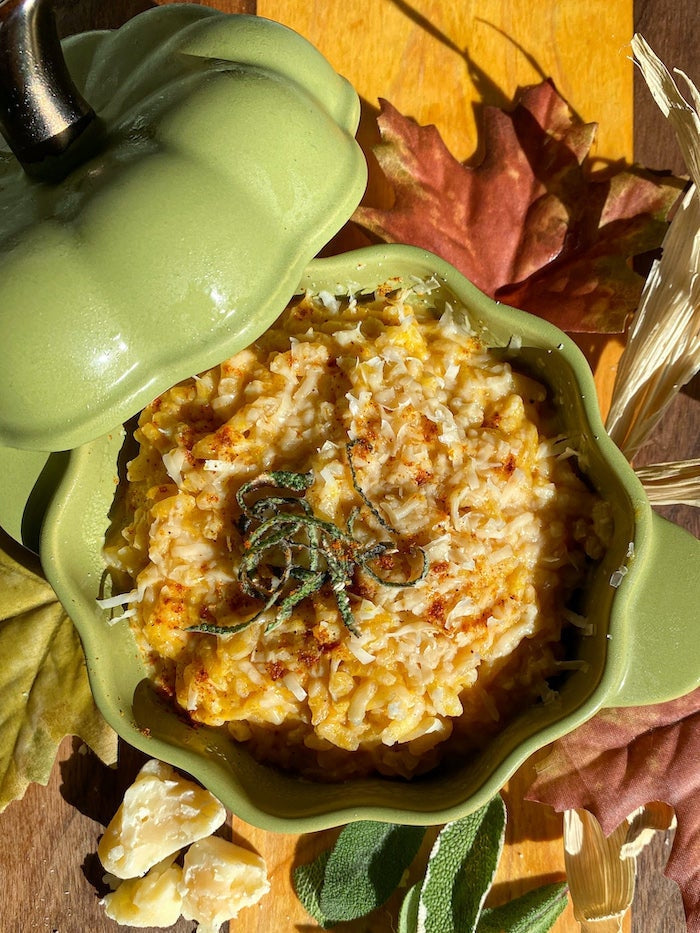 Spicy Maple + Curried Squash Risotto-SKORDO