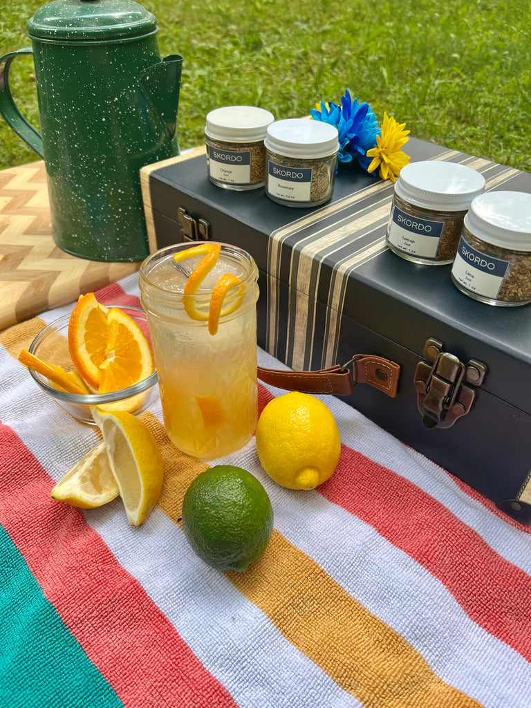 Rosemary Citrus Gin + Tonic